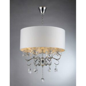 Krissy 6-light Crystal Chandelier