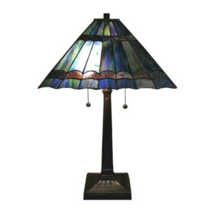 Tiffany-style Gothique Table Lamp