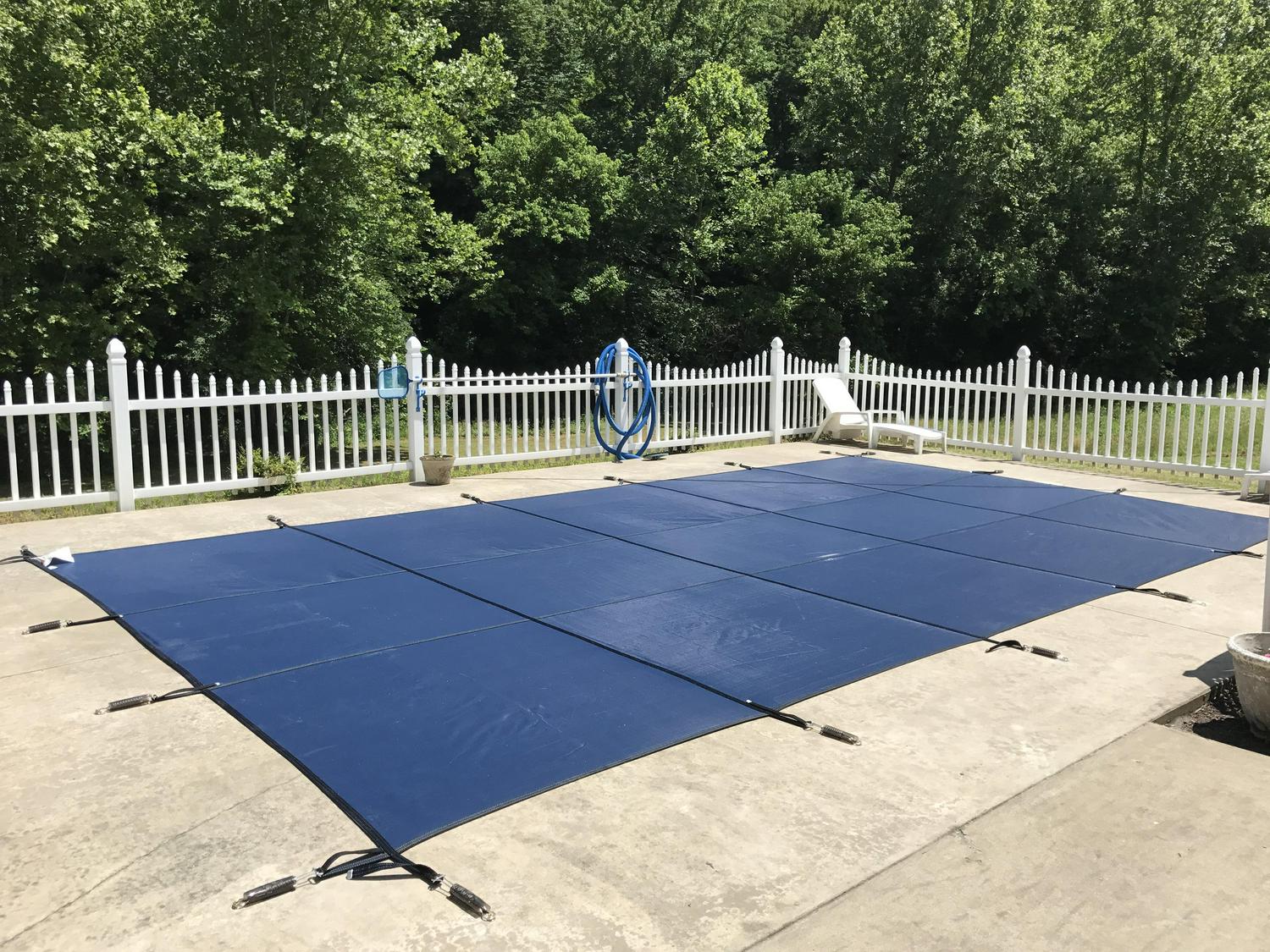 WaterWarden in-Ground Pool Safety Cover Fits 12’ x 20’ Rectangle Pool, UL Classified to ASTM F1346 - Image 2