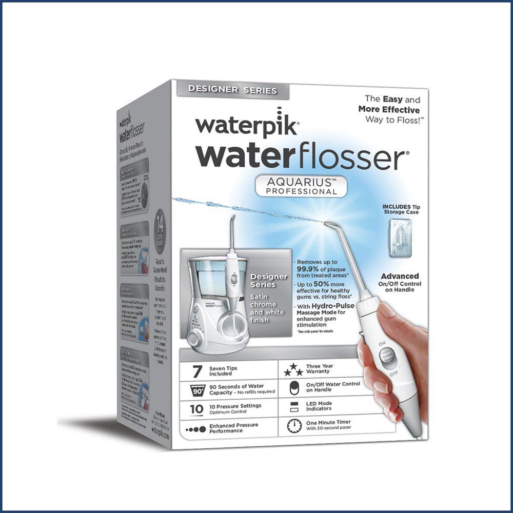 Waterpik Aquarius Professional Water Flosser Designer Series, White, WP-670 - Image 12