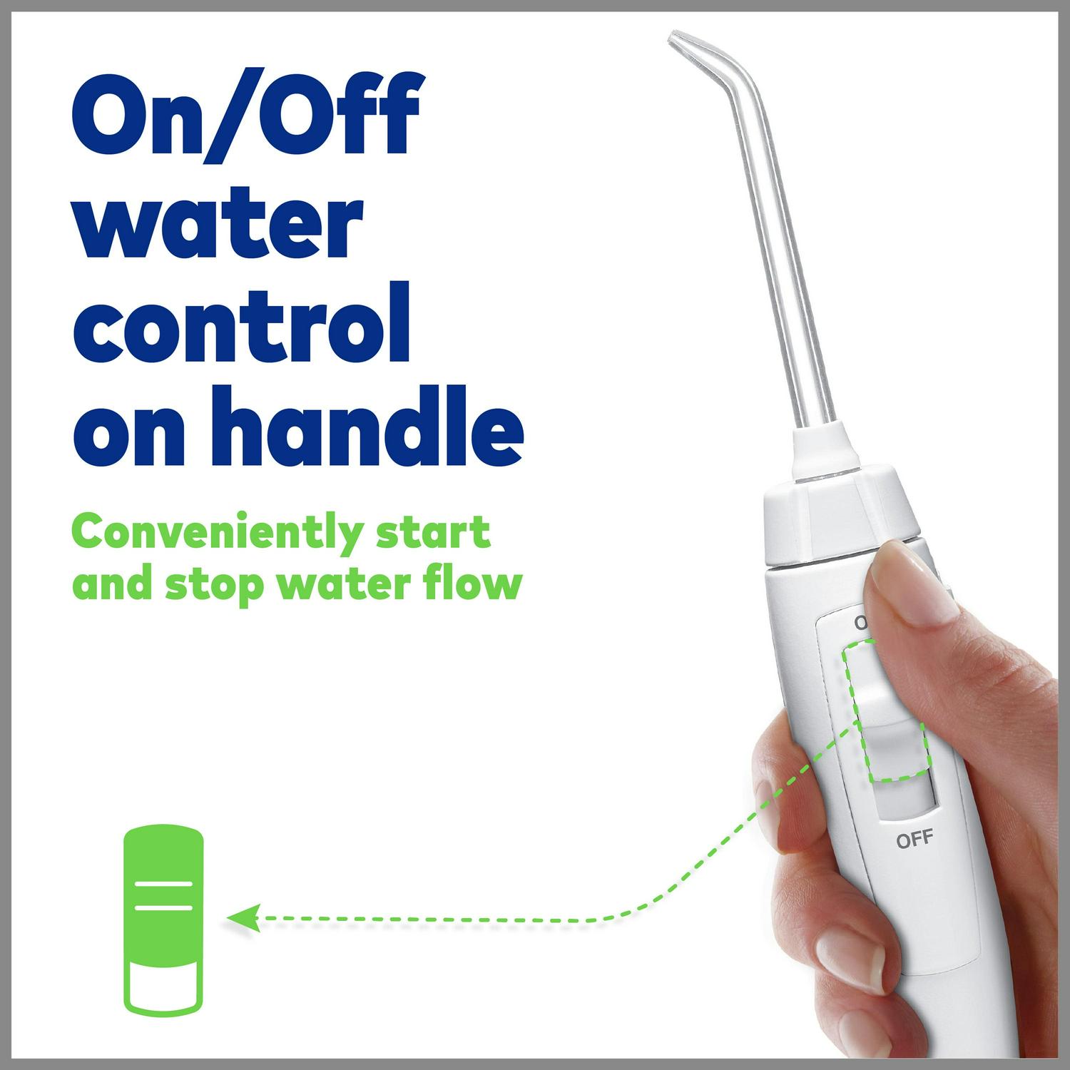 Waterpik Complete Care 5.0 Water Flosser + Sonic Electric Toothbrush, White - Image 12