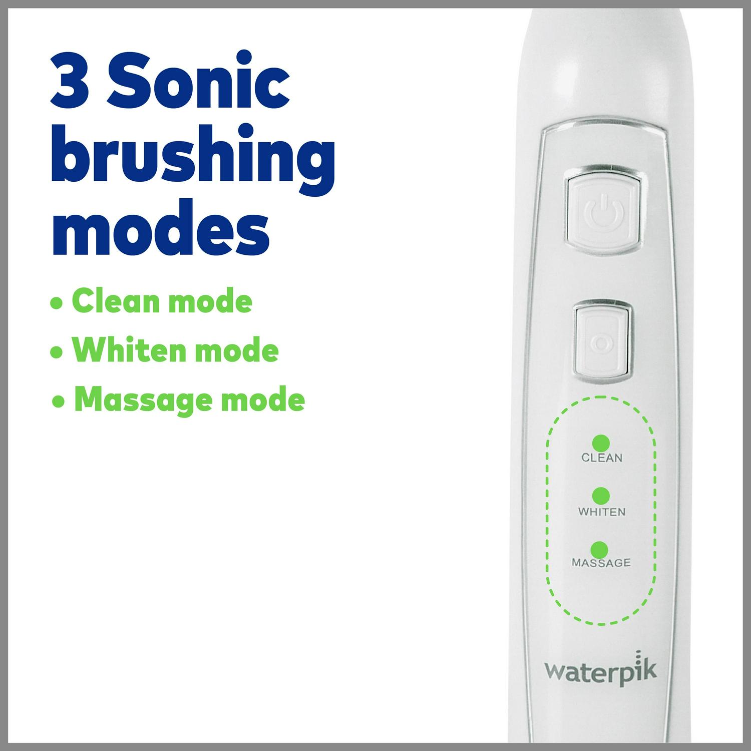 Waterpik Complete Care 5.0 Water Flosser + Sonic Electric Toothbrush, White - Image 10