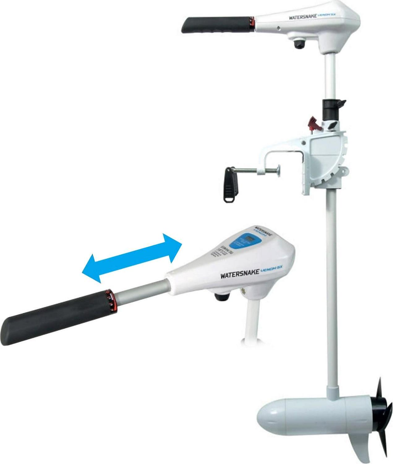 New Watersnake Venom 34/30 Saltwater Transom Mount Trolling Motor - Image 6