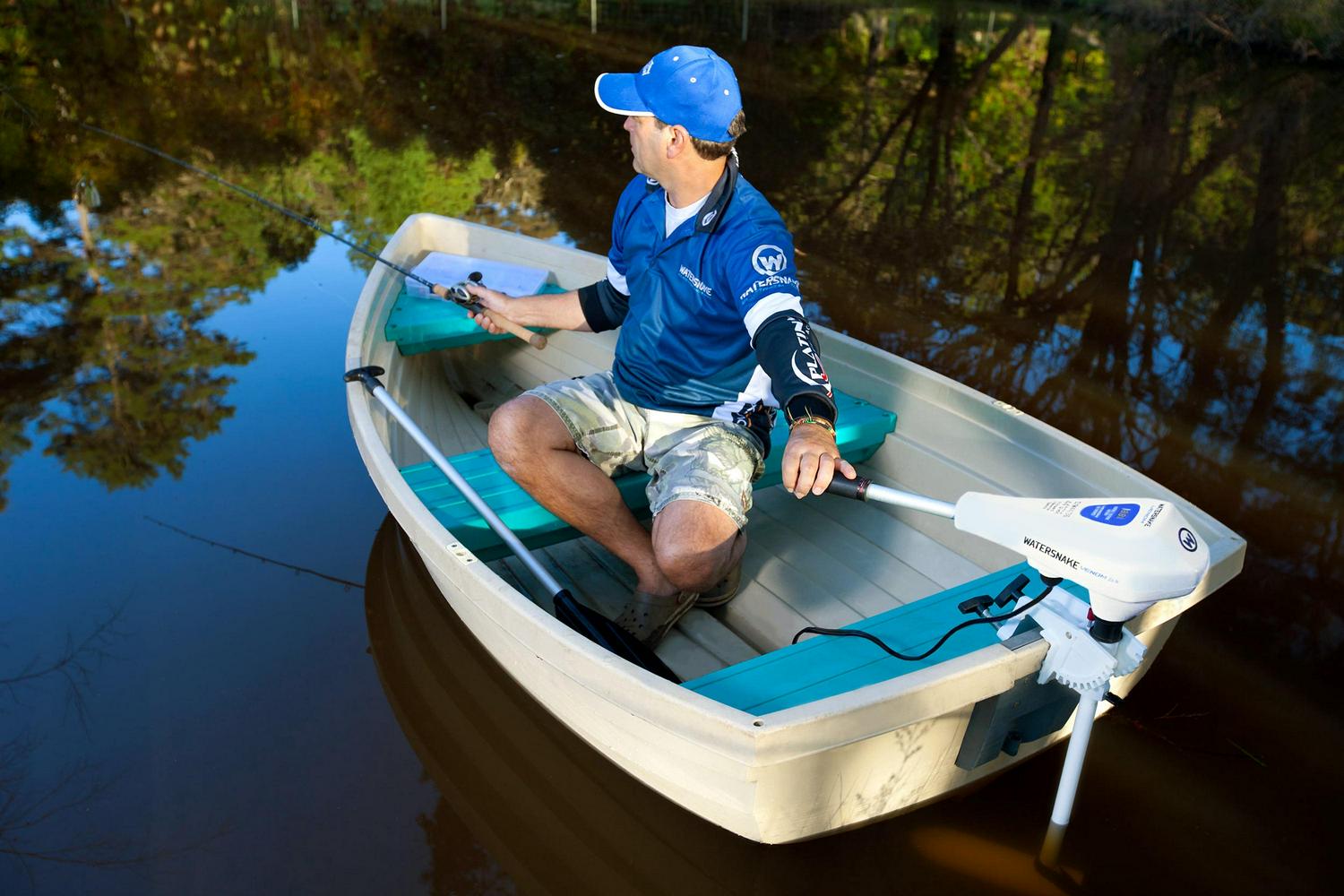 New Watersnake Venom 34/30 Saltwater Transom Mount Trolling Motor - Image 4