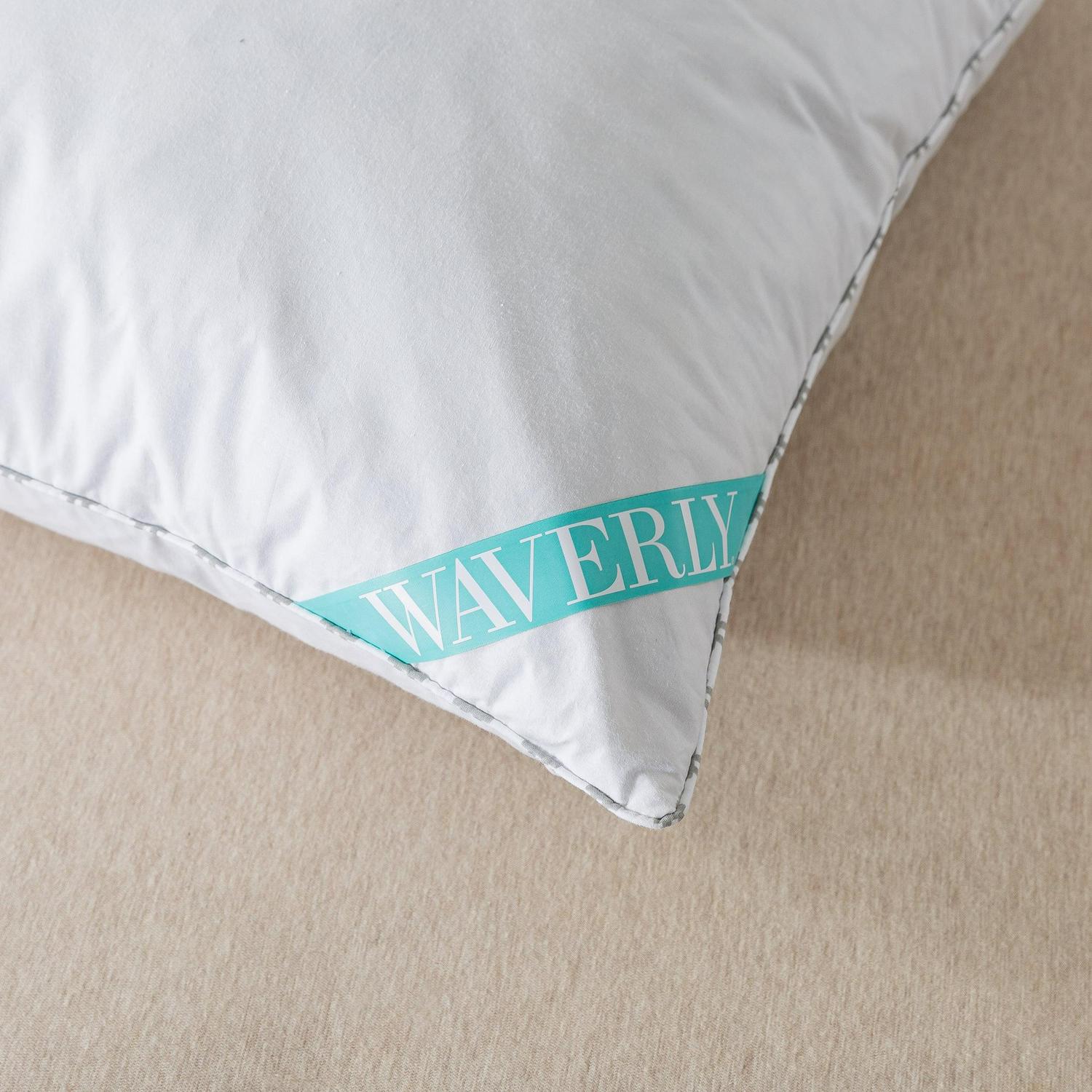Waverly 300tc White Duck Down Pillow - Standard/Queen - Image 6