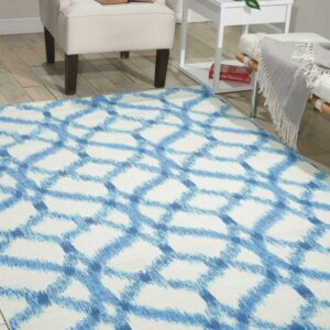 Waverly Sun N' Shade Indoor/Outdoor Aegean 5'3" x 7'5" Area Rug, (5x7)