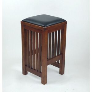 WaybornHomeFurnishings 9001-24 Wooden bar stool - Oak