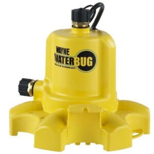 Wayne WaterBUG 1/6 HP Submersible Utility Pump with Multi-Flo Technology WWB
