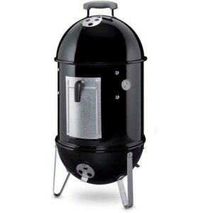 Weber Smokey Mountain Cooker Charcoal Smoker with 14-Inch