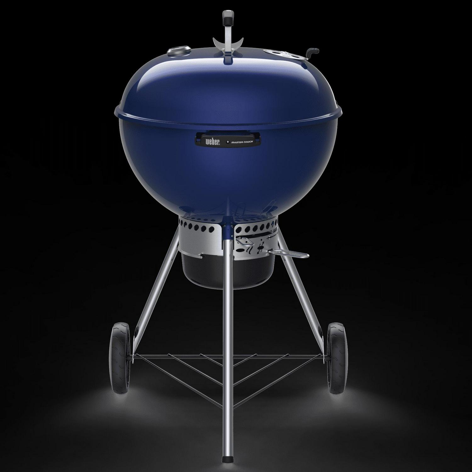 Weber Master-Touch 22" Charcoal Grill, Deep Ocean Blue - Image 5