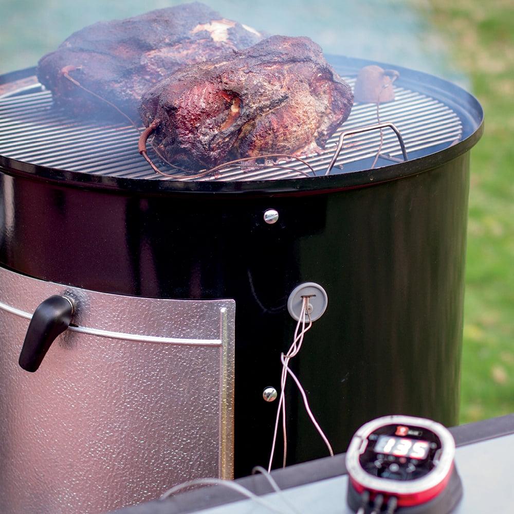 Weber Smokey Mountain Cooker Charcoal Smoker - Image 15