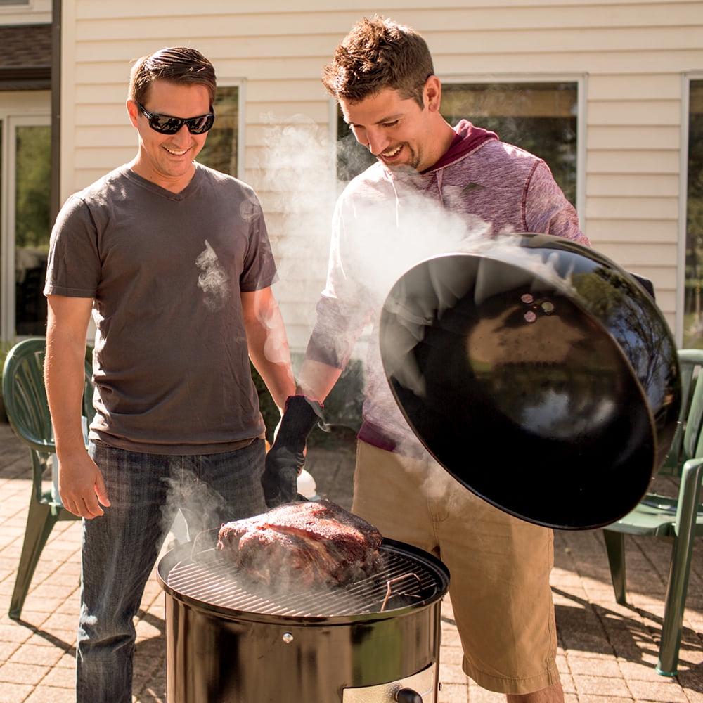 Weber Smokey Mountain Cooker Charcoal Smoker - Image 9
