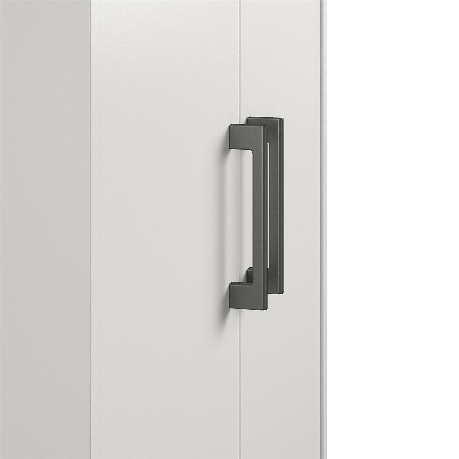 Welland, 1 Drawer / 4 Door Tall Coffee Bar, White - Image 3