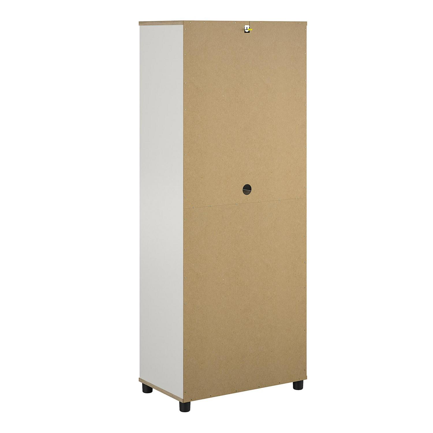 Welland, 1 Drawer / 4 Door Tall Coffee Bar, White - Image 4