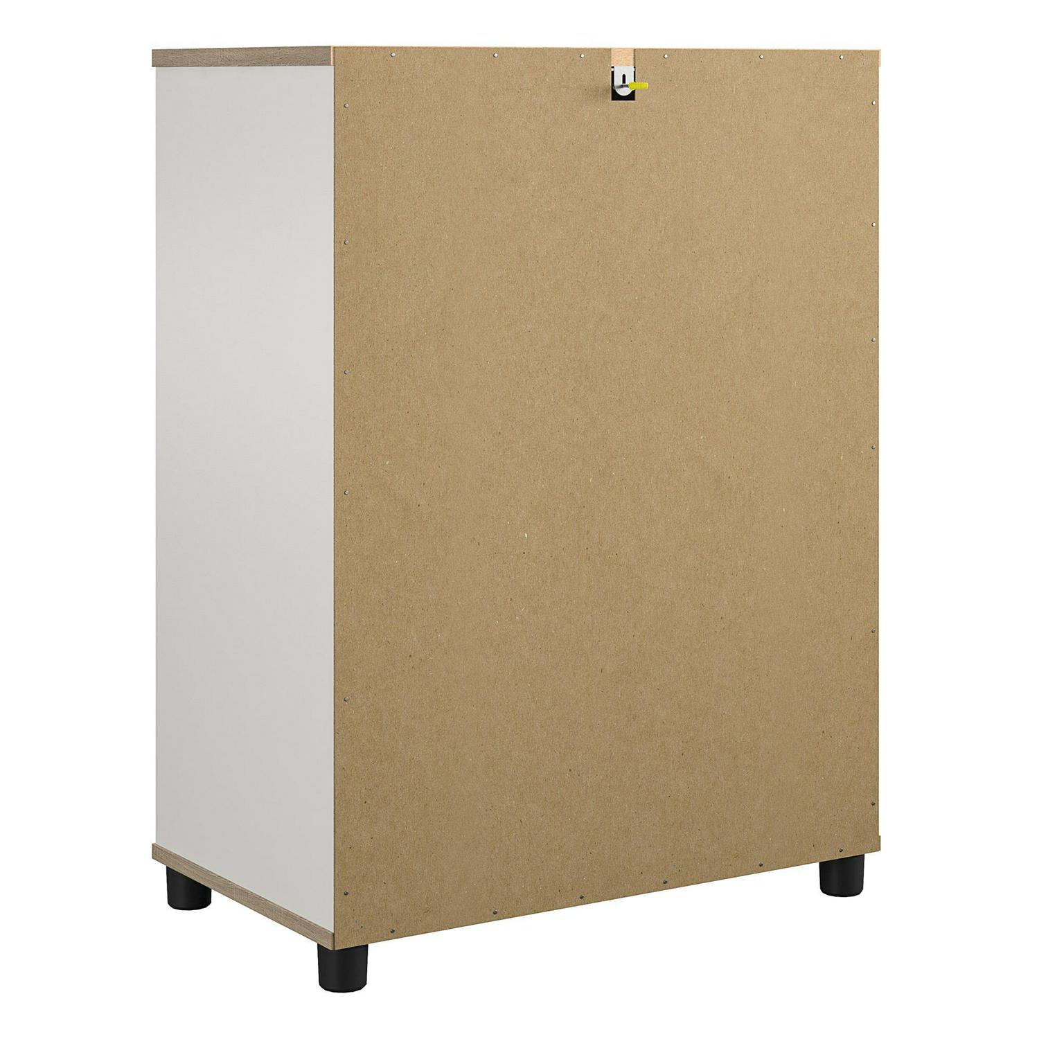 Welland Bar Cabinet with Beverage Shelves, White - Image 13