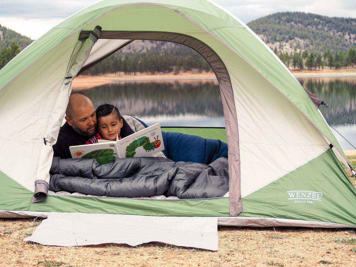 Wenzel Jack Pine Green 4-Person Dome Tent, 7'x8' - Image 12