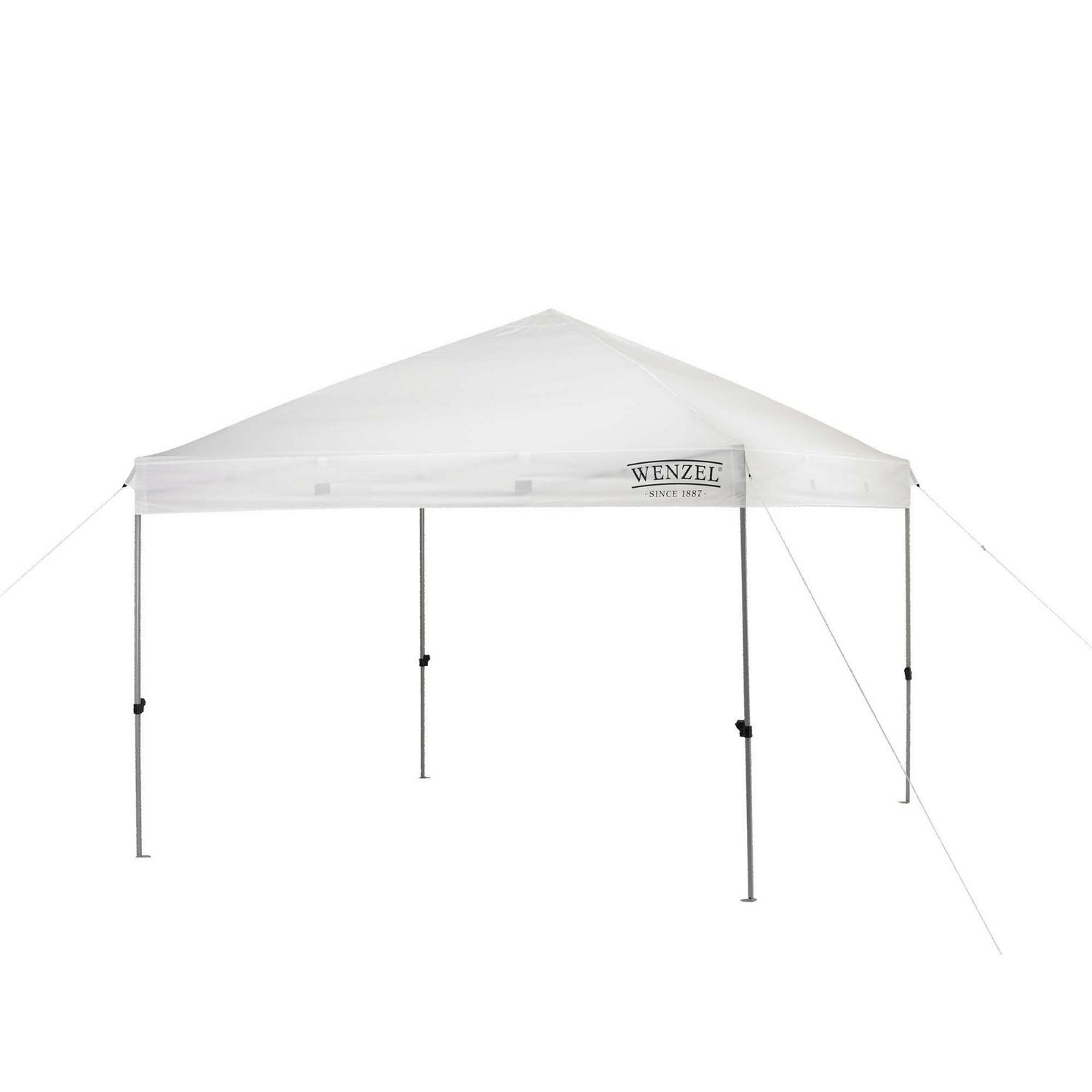 Wenzel Smartshade 10' x 10' Instant Outdoor Canopy, White - Image 4