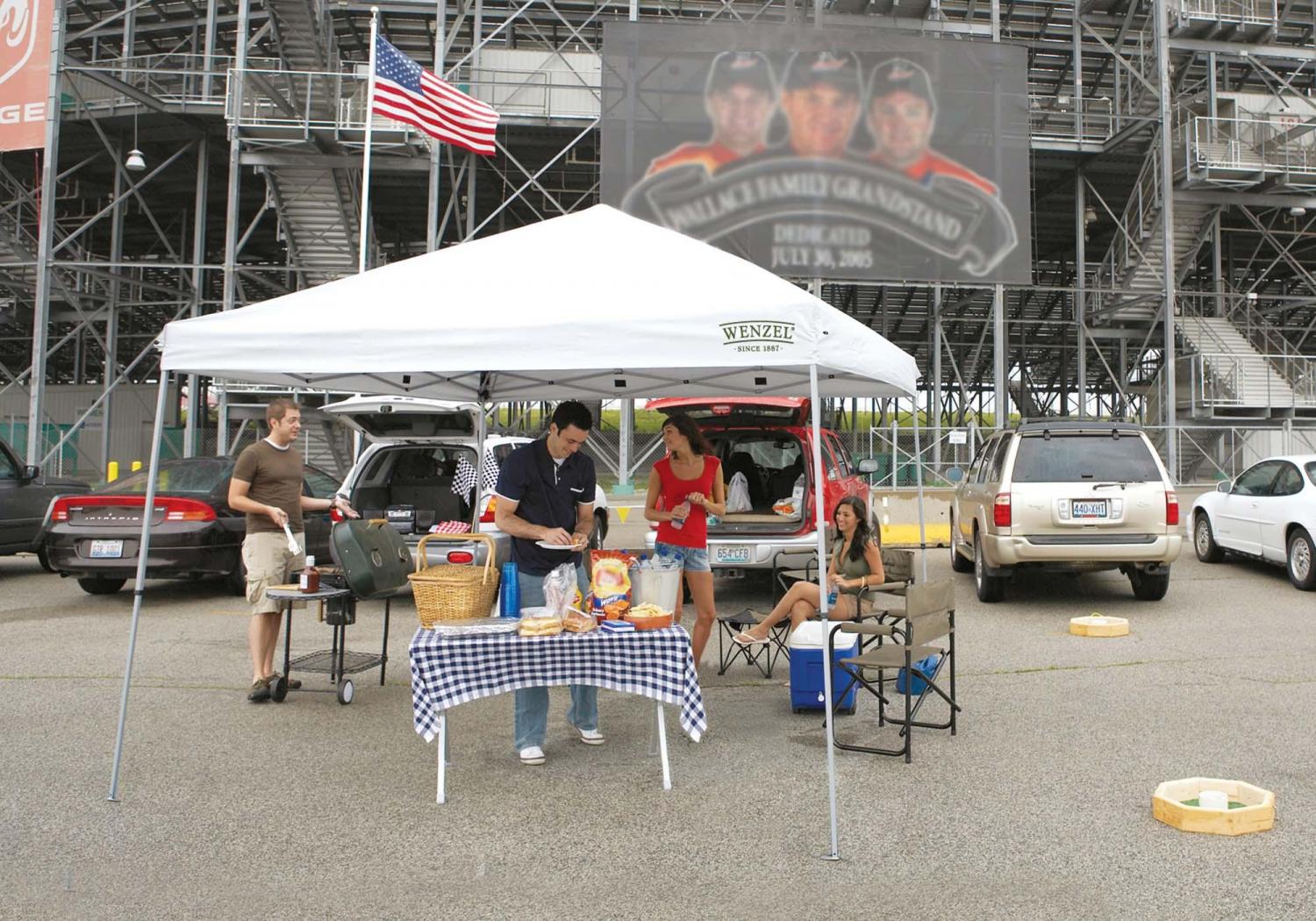 Wenzel Smartshade 10' x 10' Instant Outdoor Canopy, White - Image 11