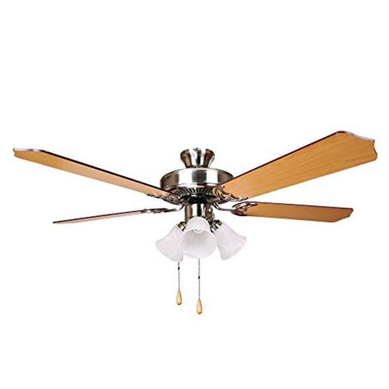 Yosemite Home Decor Westfield 52 in. Indoor Ceiling Fan with 3 Lights