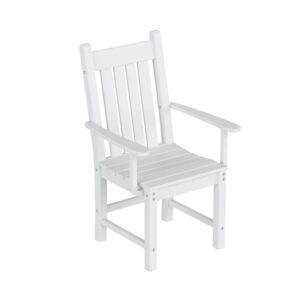 Westin Outdoor Laguna Patio Dining Armchair,White