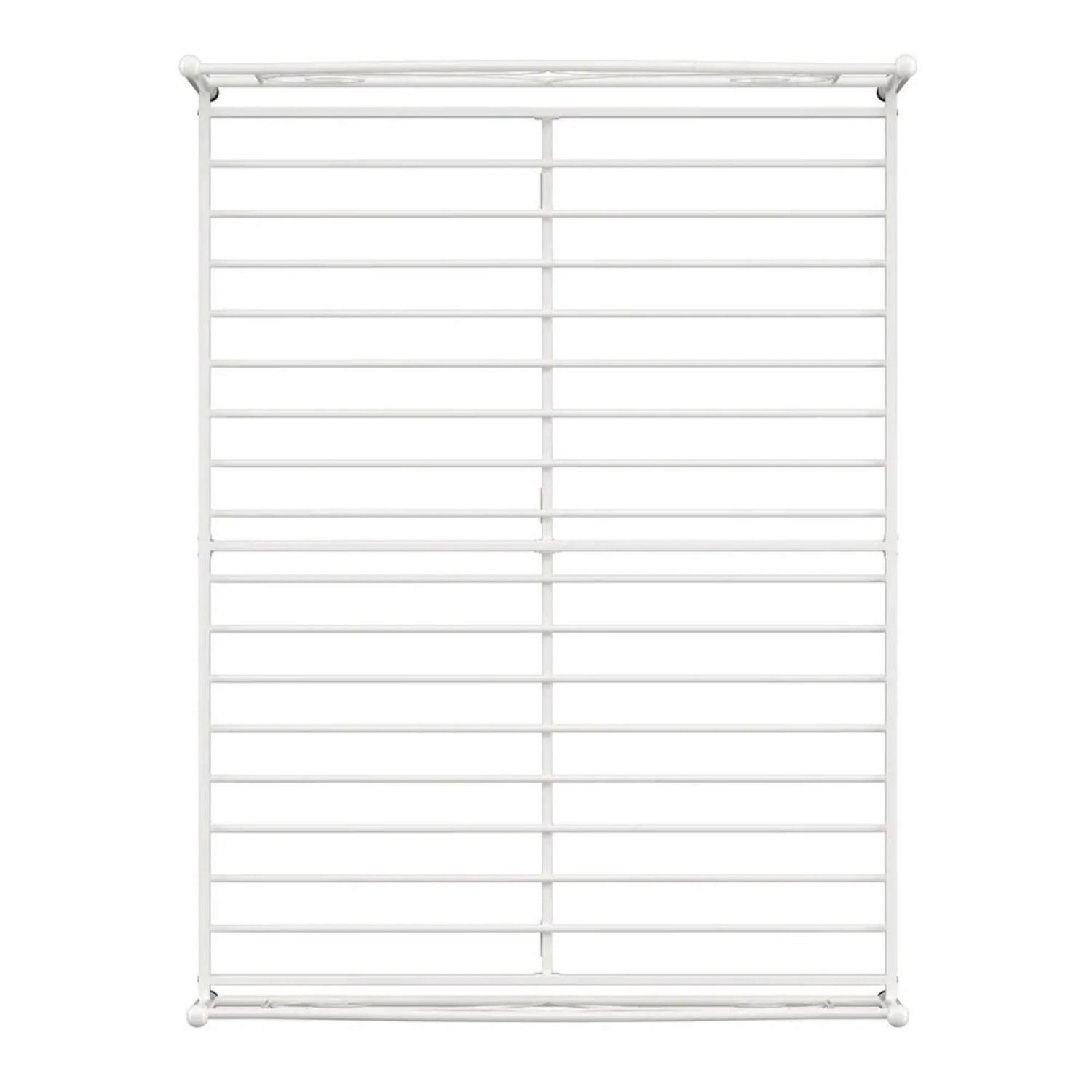 Weston Home Abigail Metal Platform Full Bed, White - Image 7