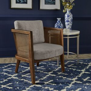 Weston Home Joram Lounge Chair, Grey