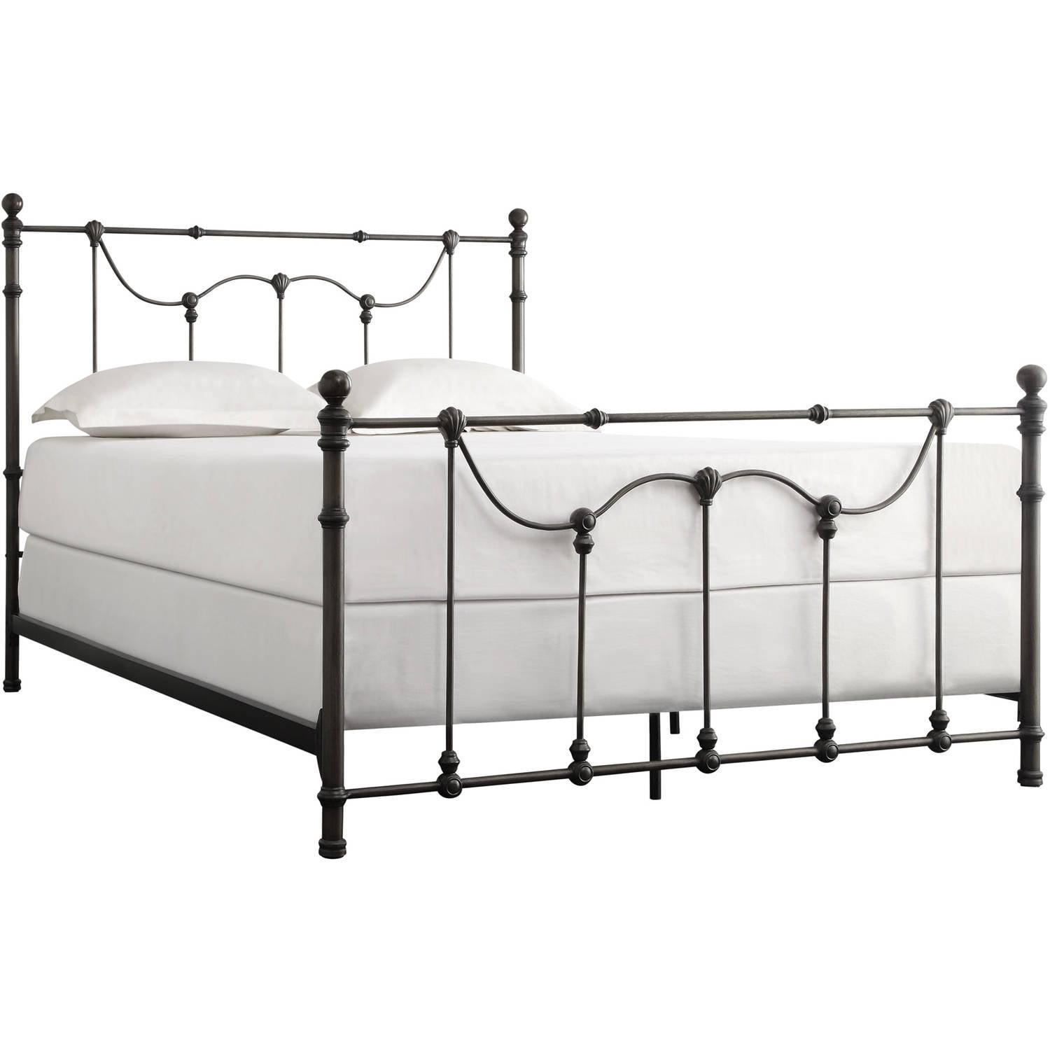 Weston Home Ryde Metal Queen Bed, Bronzed Black - Image 2