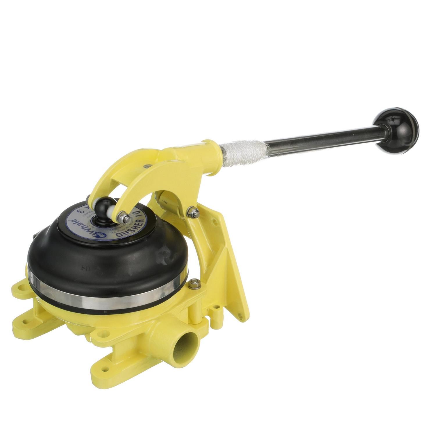 Whale BP3740 Gusher 10 Mk3 Manual Bilge Pump, Thru-Deck/Bulkhead, up to 17 GPM Flow Rate, 1 ½-Inch Hose Connections, for Boats over 40 Feet - Image 3