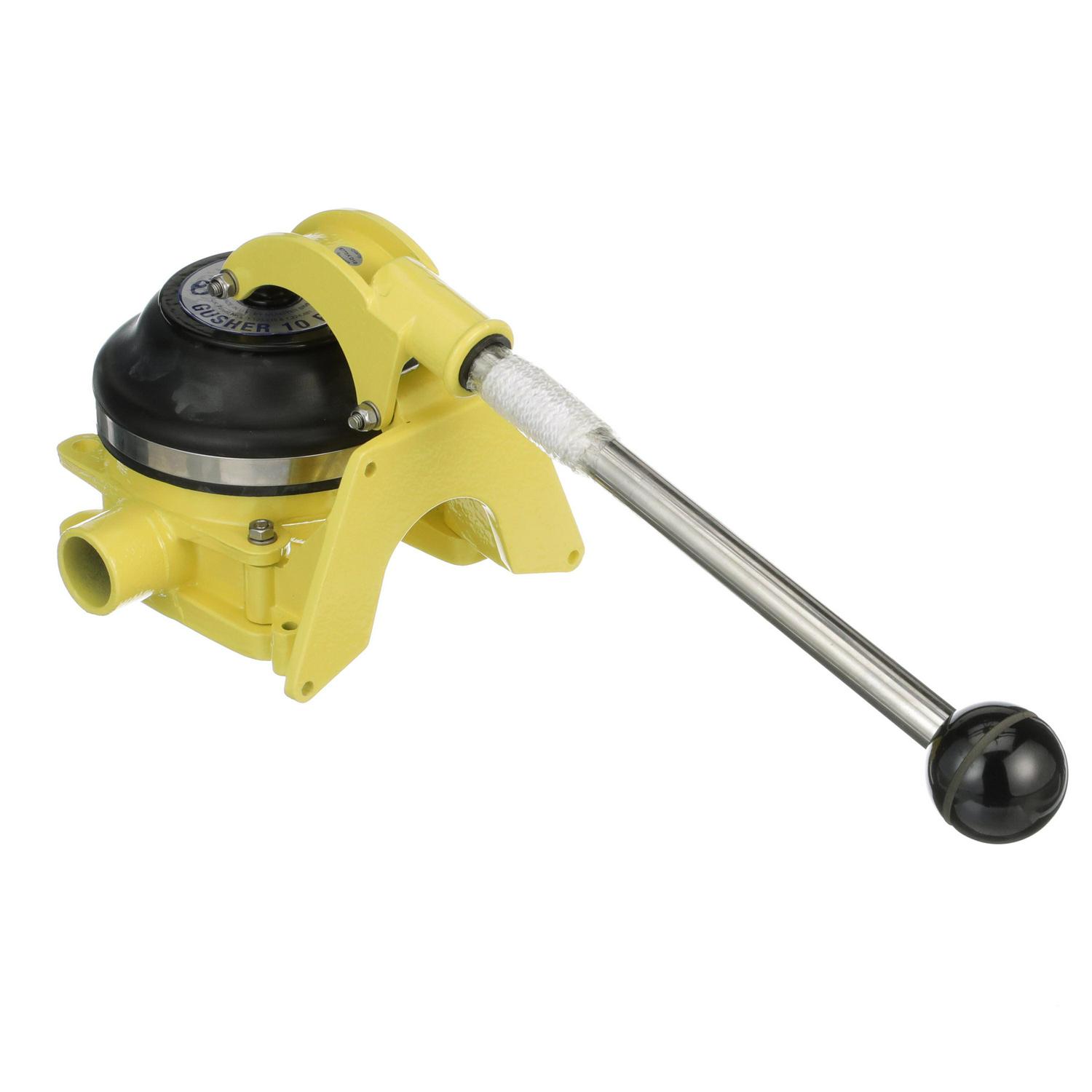 Whale BP3740 Gusher 10 Mk3 Manual Bilge Pump, Thru-Deck/Bulkhead, up to 17 GPM Flow Rate, 1 ½-Inch Hose Connections, for Boats over 40 Feet - Image 2