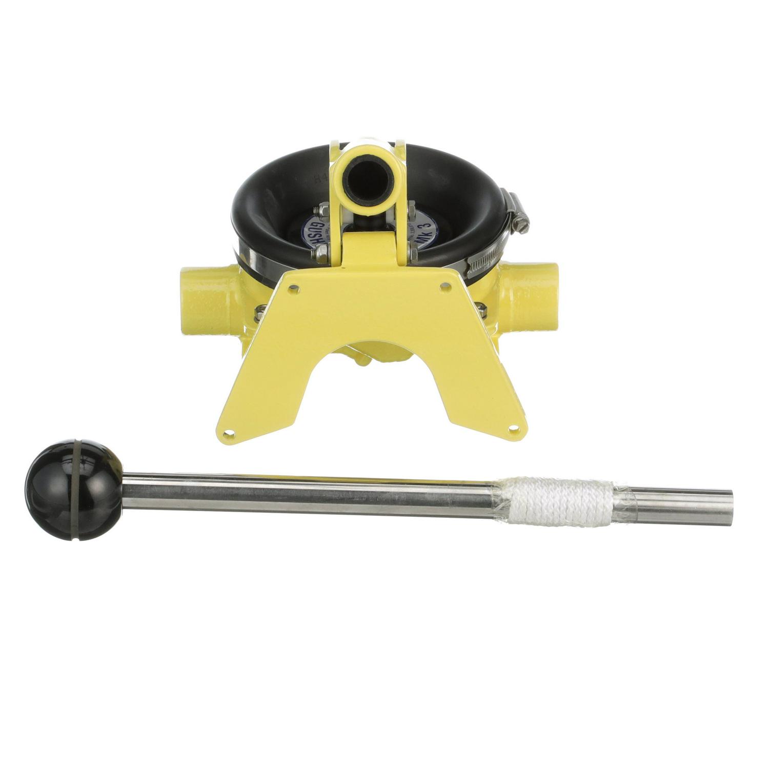 Whale BP3740 Gusher 10 Mk3 Manual Bilge Pump, Thru-Deck/Bulkhead, up to 17 GPM Flow Rate, 1 ½-Inch Hose Connections, for Boats over 40 Feet - Image 4