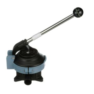 Whale BP4402 Gusher Titan Manual Bilge Pump, On-Deck, up to 28 GPM Flow Rate, 1 ½-Inch Hose Connections, for Boats over 40 Feet