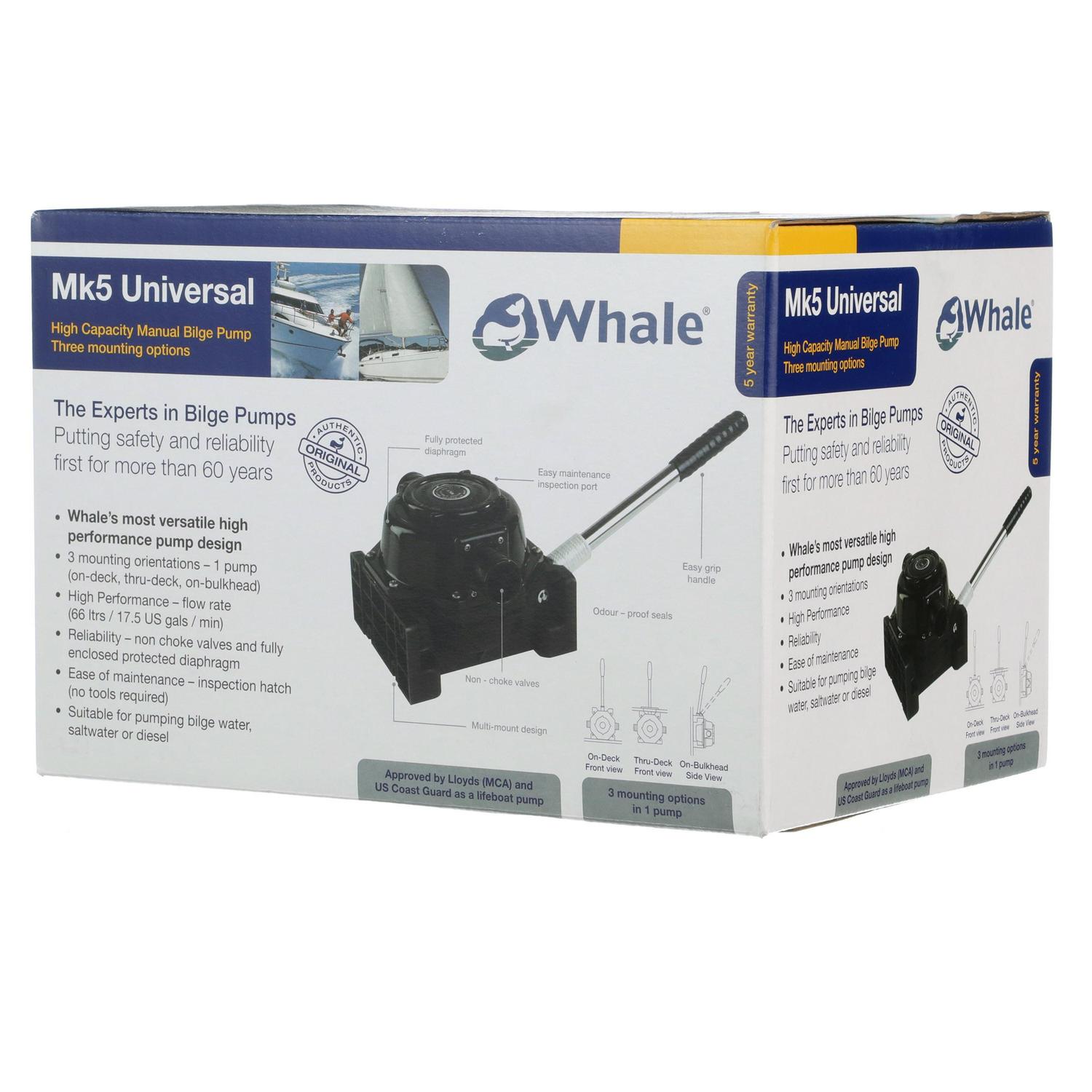 Whale MK5 Universal Manual Bilge Pump - Image 6