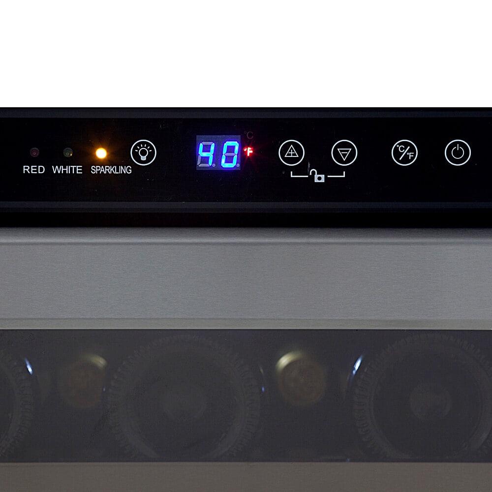 Whynter 33 Bottle Built-In Wine Refrigerator - Image 6