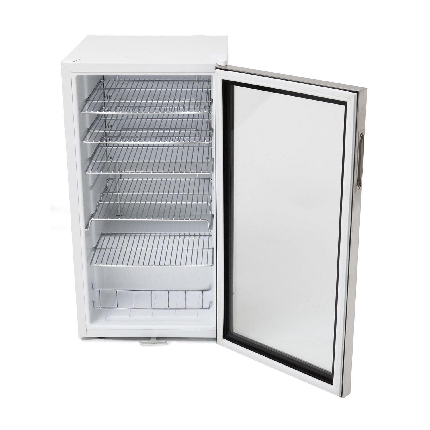 Whynter 3.3 Cubic Foot Beverage Center Fridge with Lock Stainless Steel - Image 3