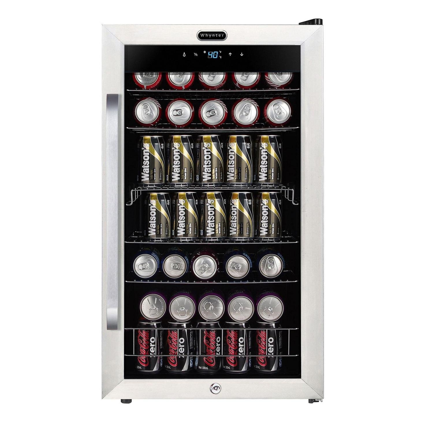 Whynter 136 Can Stainless Steel Refrigerator Beverage Center BR-1211DS - Image 7