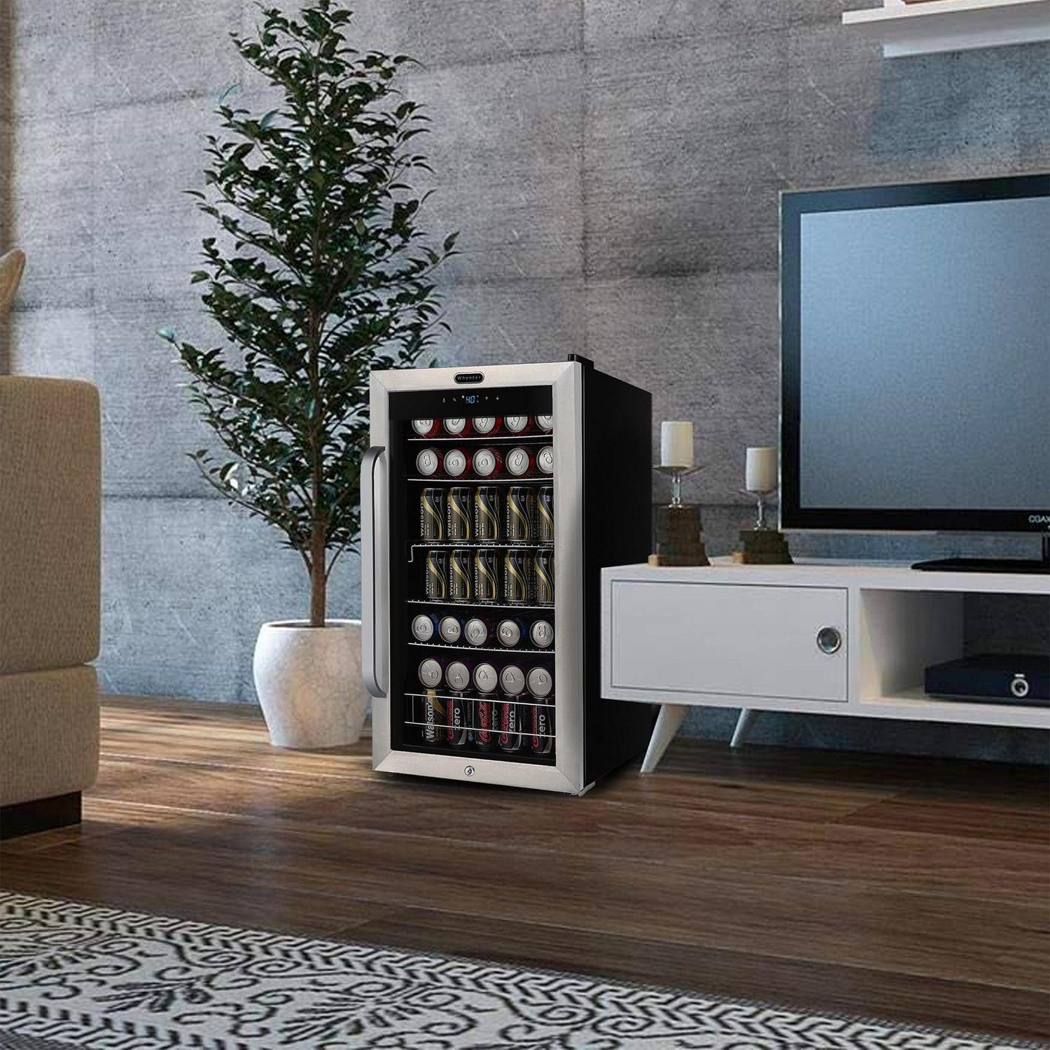 Whynter 136 Can Stainless Steel Refrigerator Beverage Center BR-1211DS - Image 10