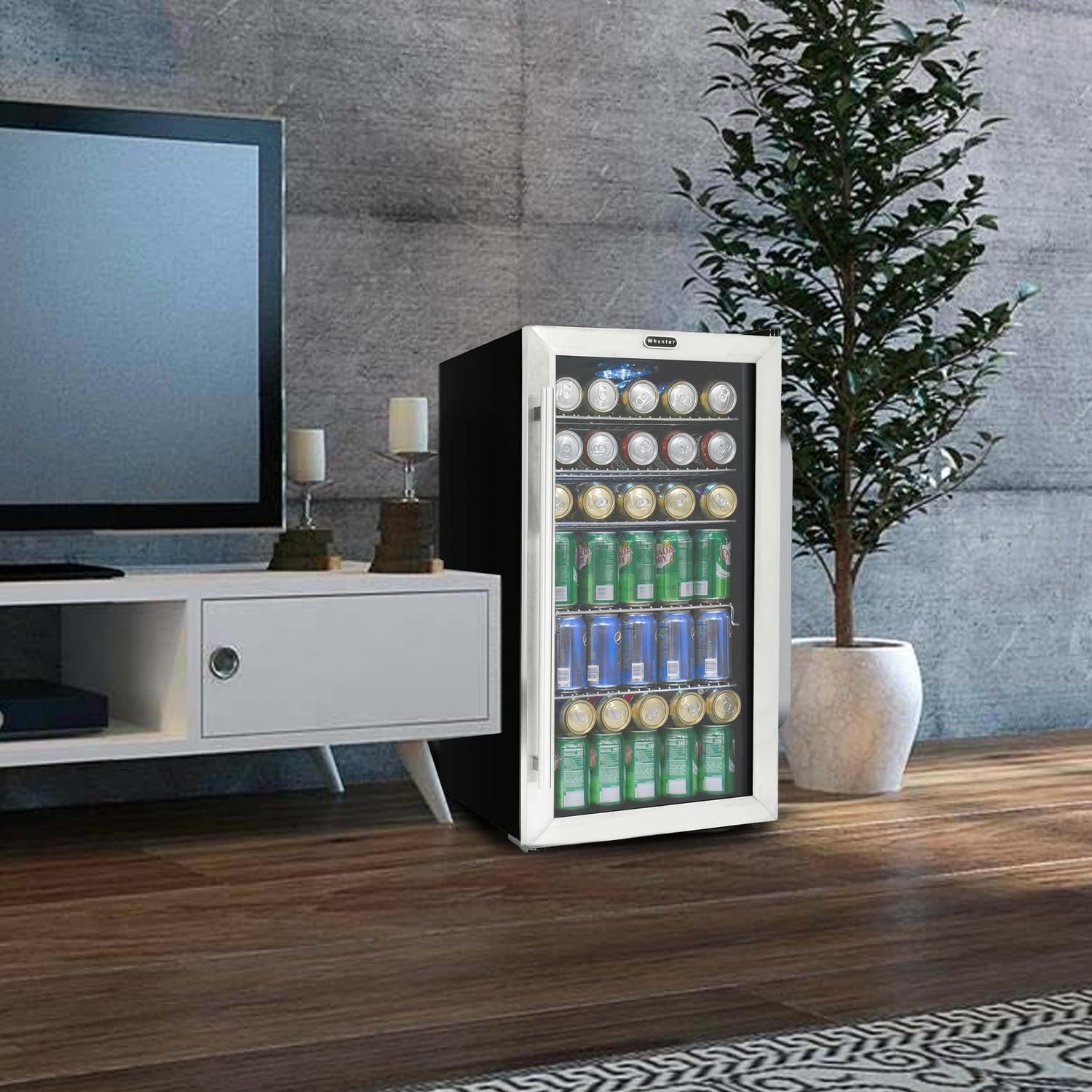 Whynter Beverage Refrigerator Stainless Steel 120 Can Capacity BR-130SB - Image 5