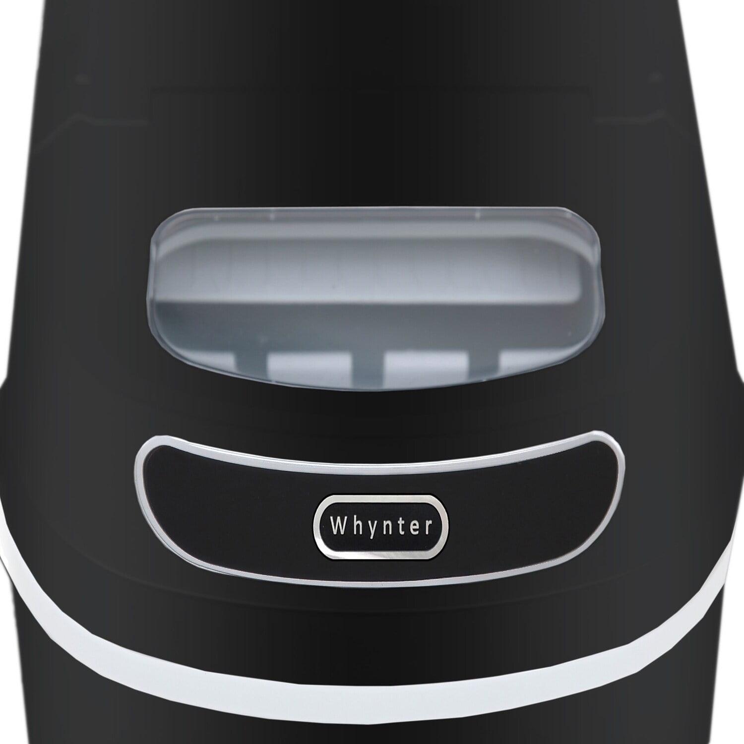 Whynter Compact Portable Ice Maker, 27 lb Capacity, Black - Image 3