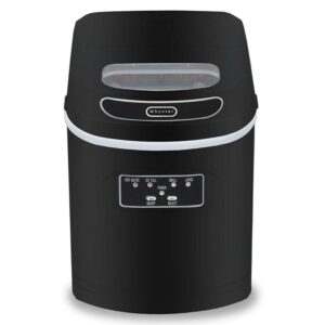 Whynter Compact Portable Ice Maker, 27 lb Capacity, Black