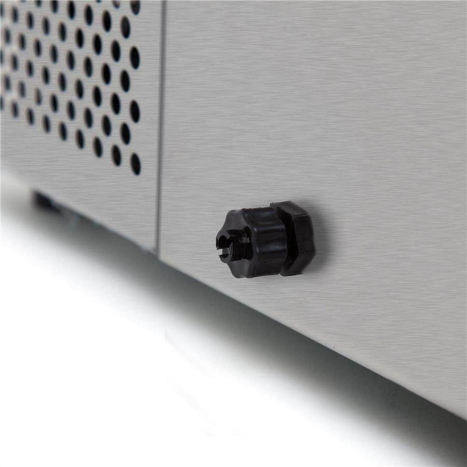 Whynter Portable Ice Maker with 49lb Capacity Stainless Steel with Water Connection - Image 5