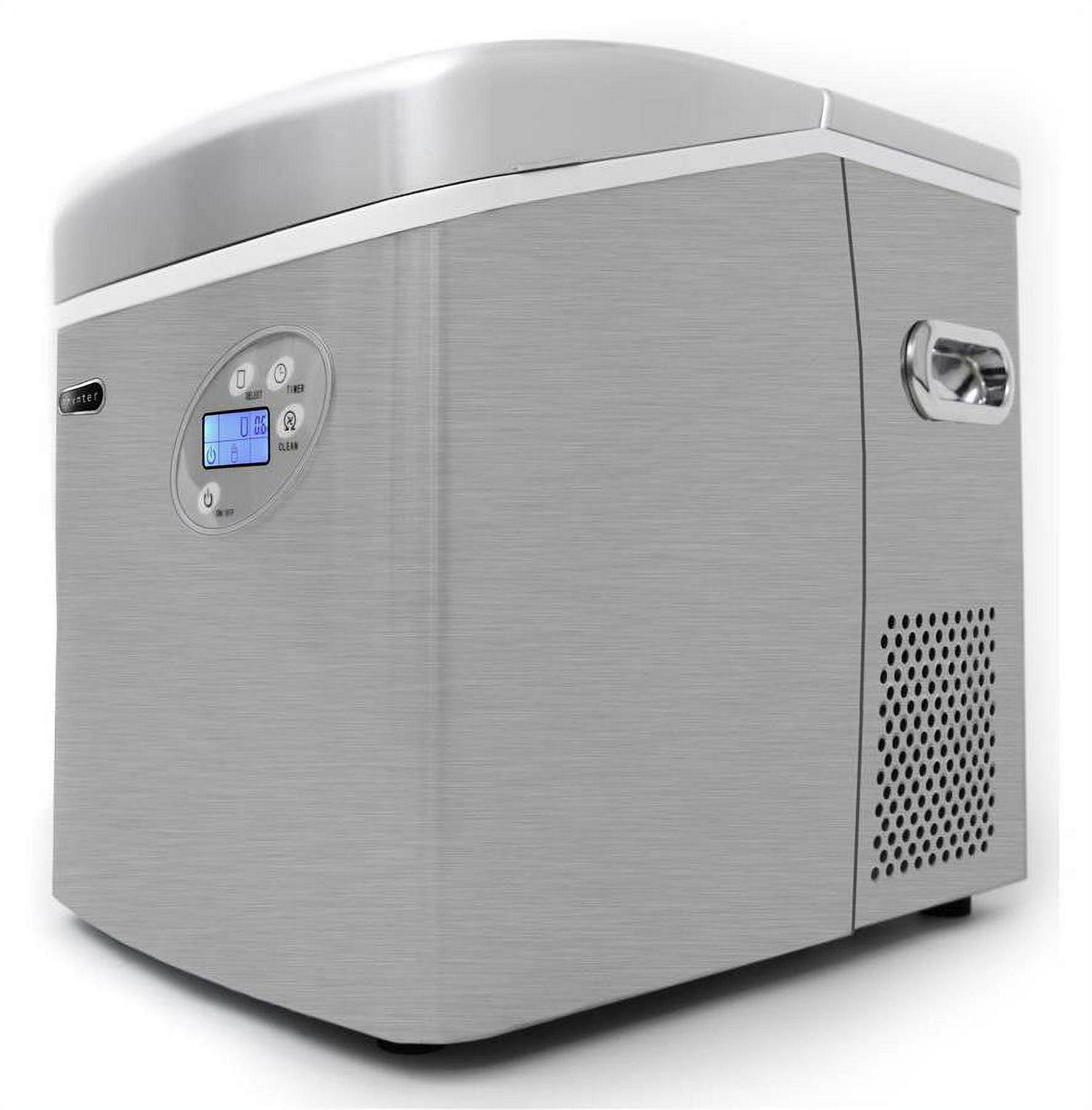 Whynter Portable Ice Maker with 49lb Capacity Stainless Steel with Water Connection - Image 3