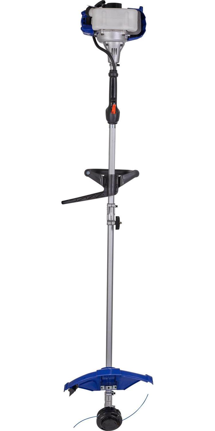 WILD BADGER POWER 26CC Weed Wacker Gas Powered, 3 in 1 String Trimmer/Edger 17'' with 10'' Brush Cutter,Rubber Handle & Shoulder Strap Included - Image 4