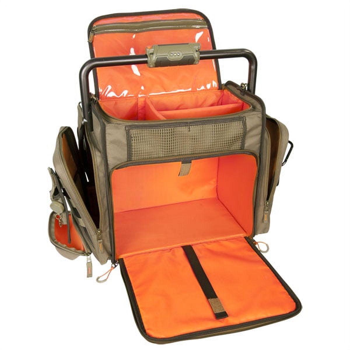 Wild River Tackle Tek Frontier Lighted LED Bar Handle Tackle Bag with 5 Trays - Image 5