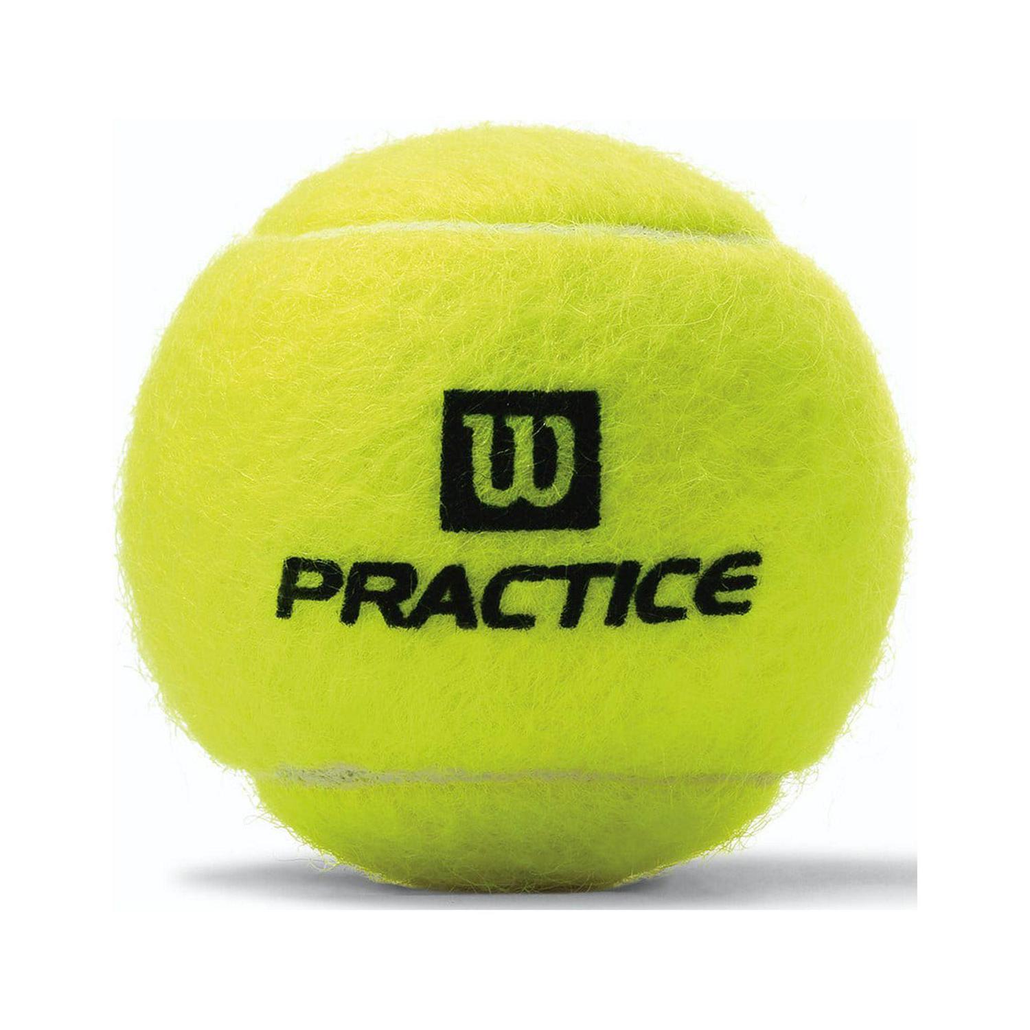 Wilson All-Court Practice Tennis Balls, Pack of 72