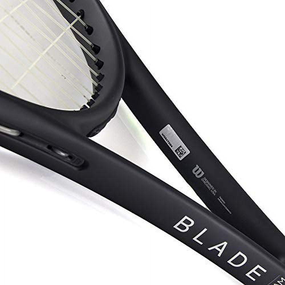 Wilson Lightweight Adult Tennis Racket, Aluminum Black, 23" - Image 2