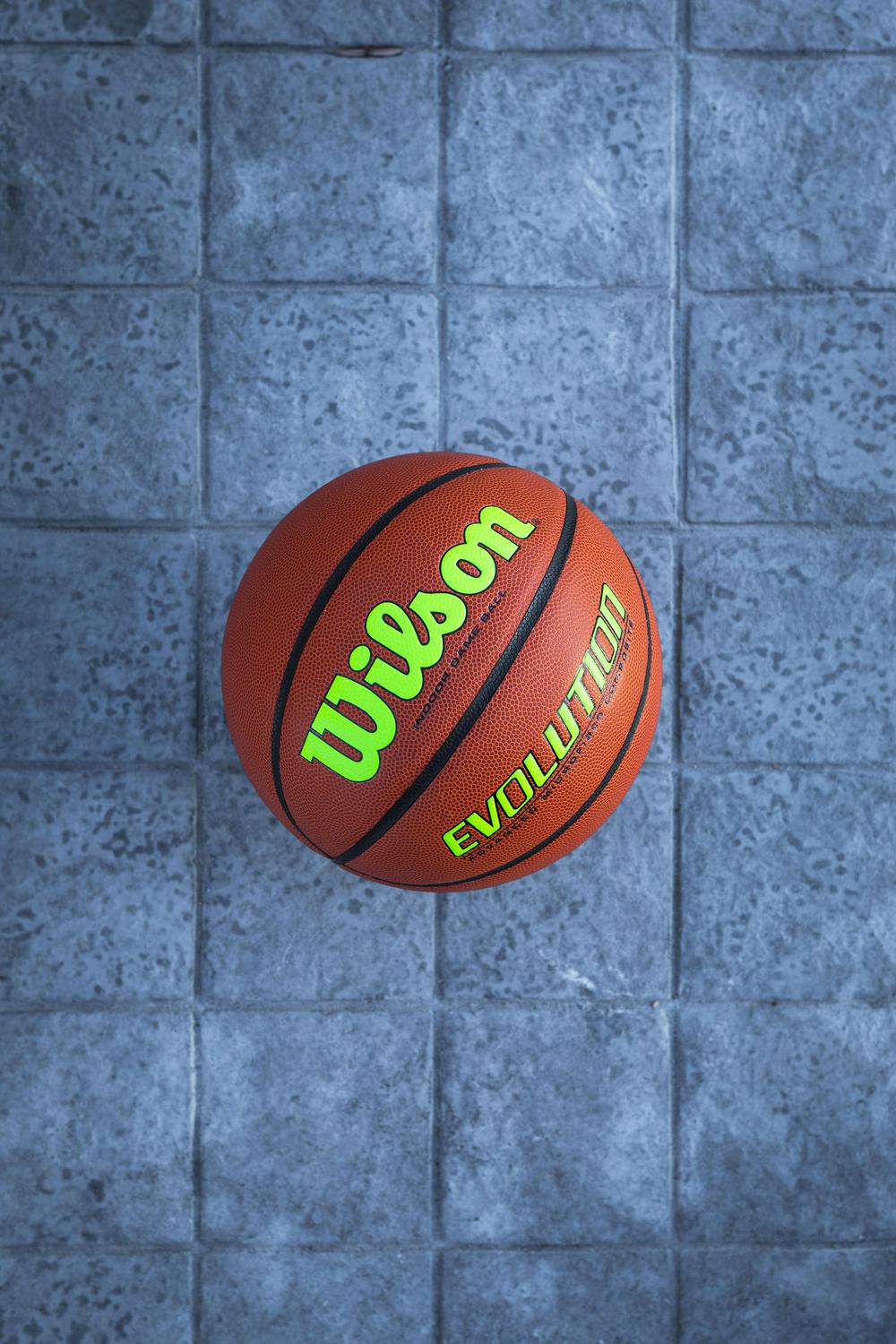 Wilson Evolution Indoor Game Basketball - Optic Yellow, Size 6 - 28.5" - Image 7