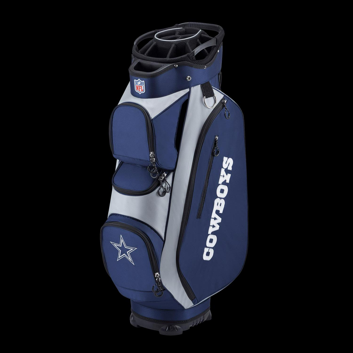 Wilson NFL Dallas Cowboys Cart Golf Club Bag, Polyester