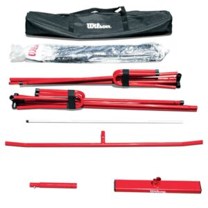 Wilson Portable Pickleball Net System, 22' Wide x 3' High