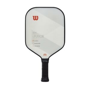 Wilson Sporting Goods Juice Pickleball Paddle, Grey/Red