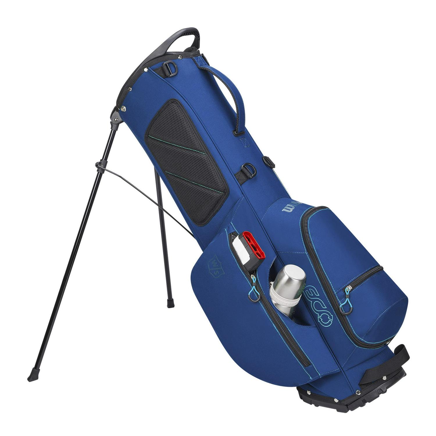 Wilson Stand Golf Club Bag, Recycled Material, 5 Pockets - Image 3